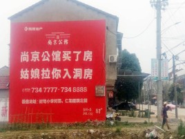 景德镇墙体广告在乡镇、农村市场的媒体优势